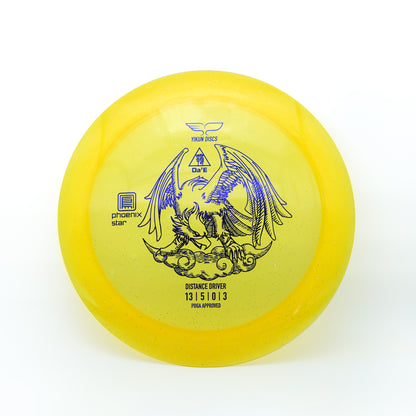 3-disc Phoenix Star Line disc golf set by Yikun