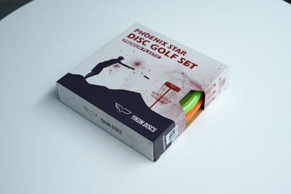3-disc Phoenix Star Line disc golf set by Yikun