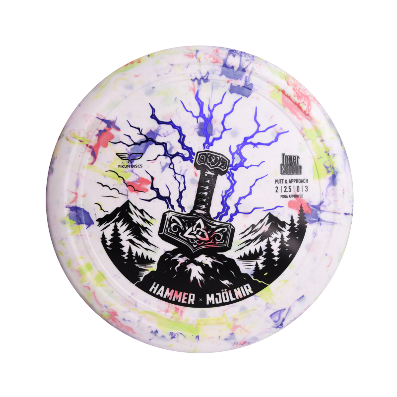 Hammer disc golf putter&approach inner color line|Yikun